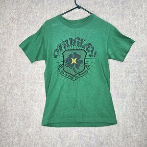 Hurley Mens Green Graphic T-Shirt S